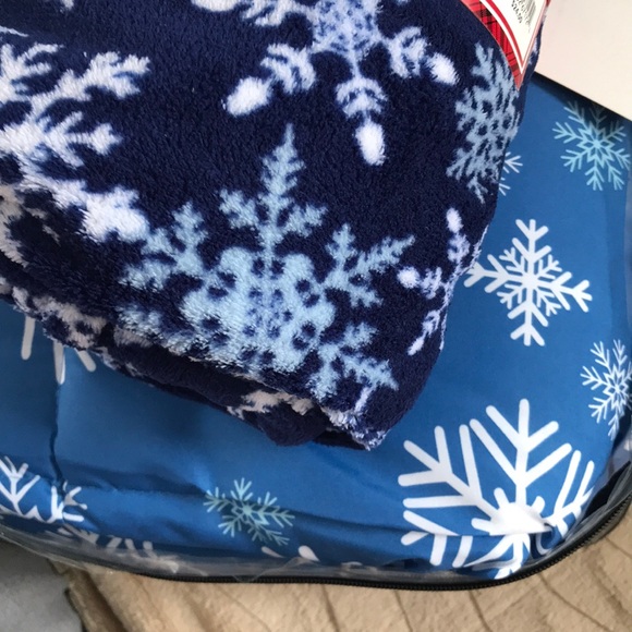 living quarters Bedding Blue Comforter And Throw Set Poshmark